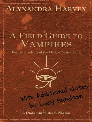 cover image of A Field Guide to Vampires